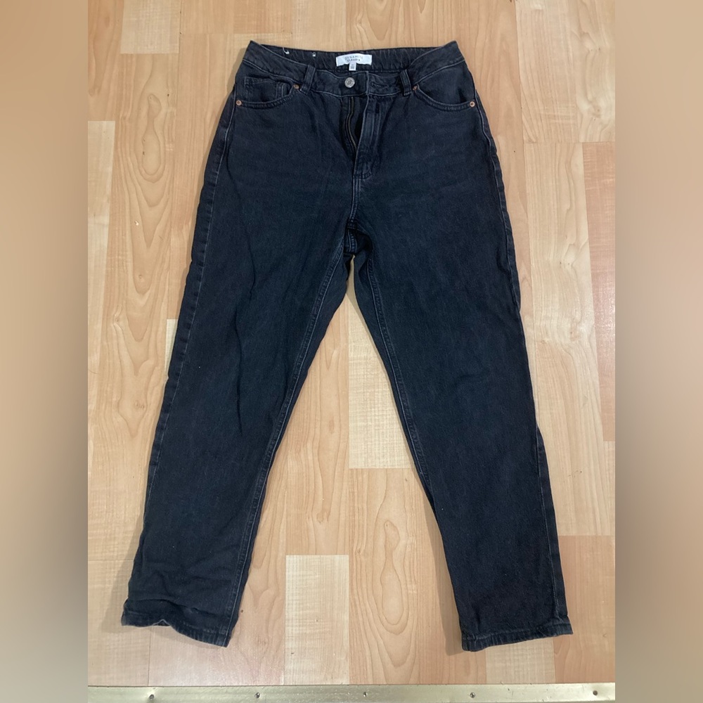 Dynamite Claudia Mom Jeans Black
